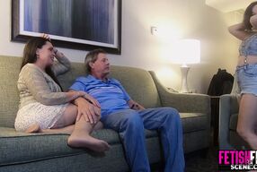 Babysitter fucked by randy husband and wife