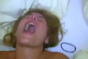 Amateur anal with intense orgasm